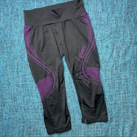 Asics Studio Fit Sana Seamless Capri Leggings - Picture 2 of 7